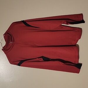 Nike‎ Golf Lightweight Quarter Zip Jacket Burgundy Mens Size Large